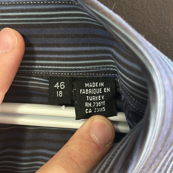 Hugo Boss Dress shirt (xl/2xl) 46 Chest / 18 neck - Picture 3 of 4